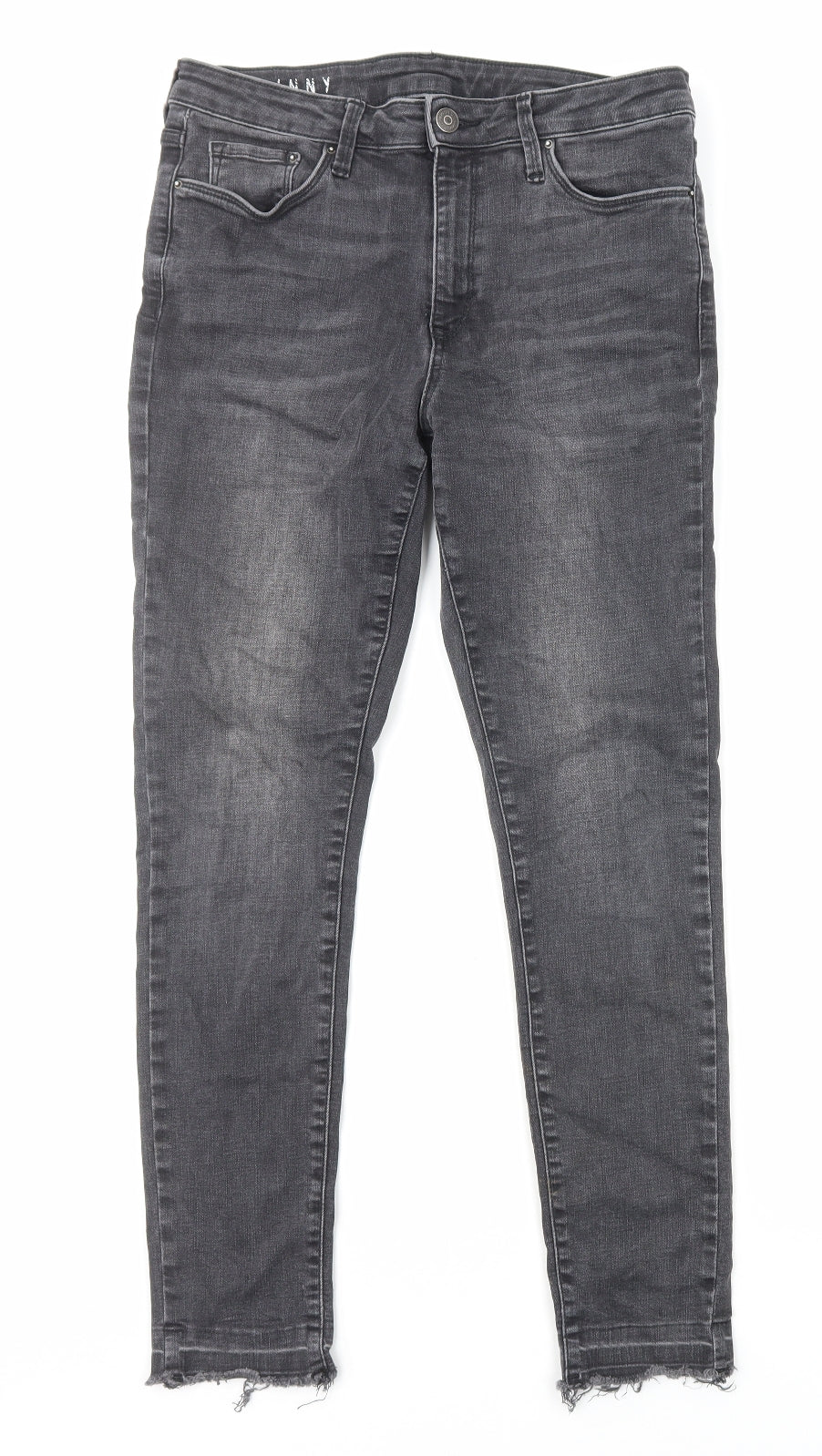 Womens UK Size 12 Marks and Spencer Regular Fit Skinny Black Jeans