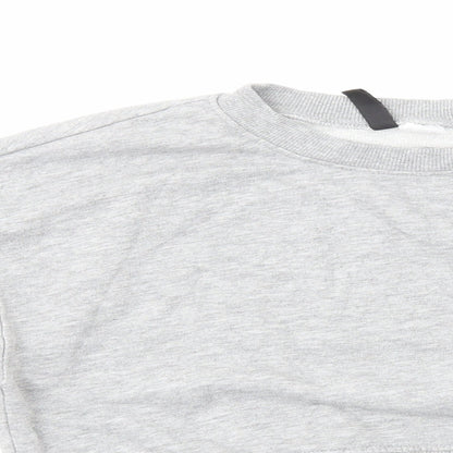 H&M Womens Grey Cotton Pullover Sweatshirt Size S Pullover