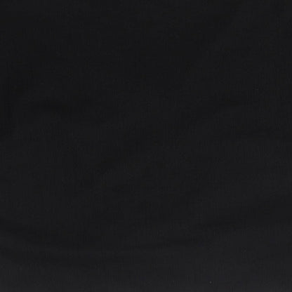 Womens UK Size M Zara Black Basic Blouse