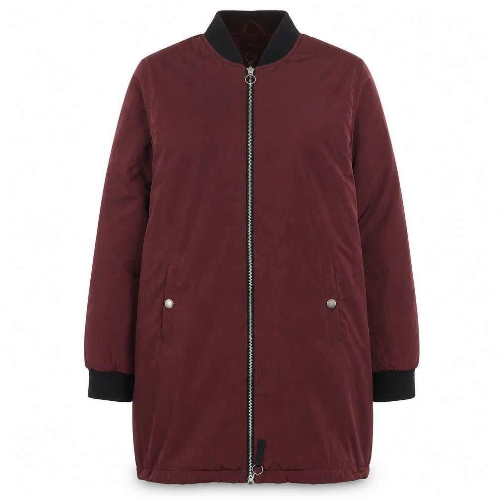 Womens UK Size L Brave Soul Red Puffer Jacket