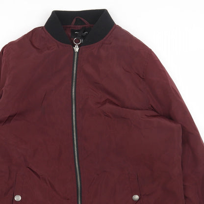 Womens UK Size L Brave Soul Red Puffer Jacket