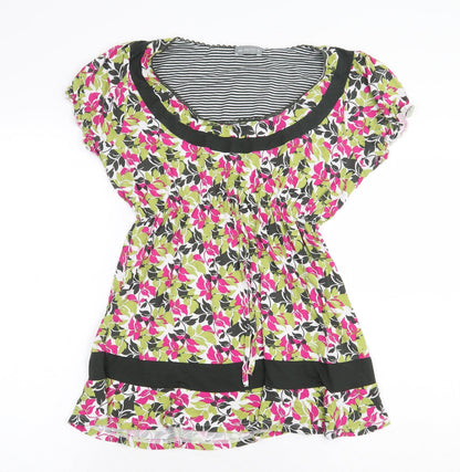 Womens UK Size 10 Per Una Green Basic Blouse
