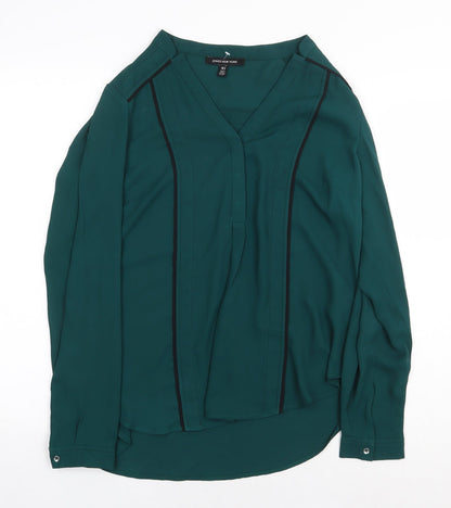 Womens UK Size 10 Jones New York Green Basic Blouse