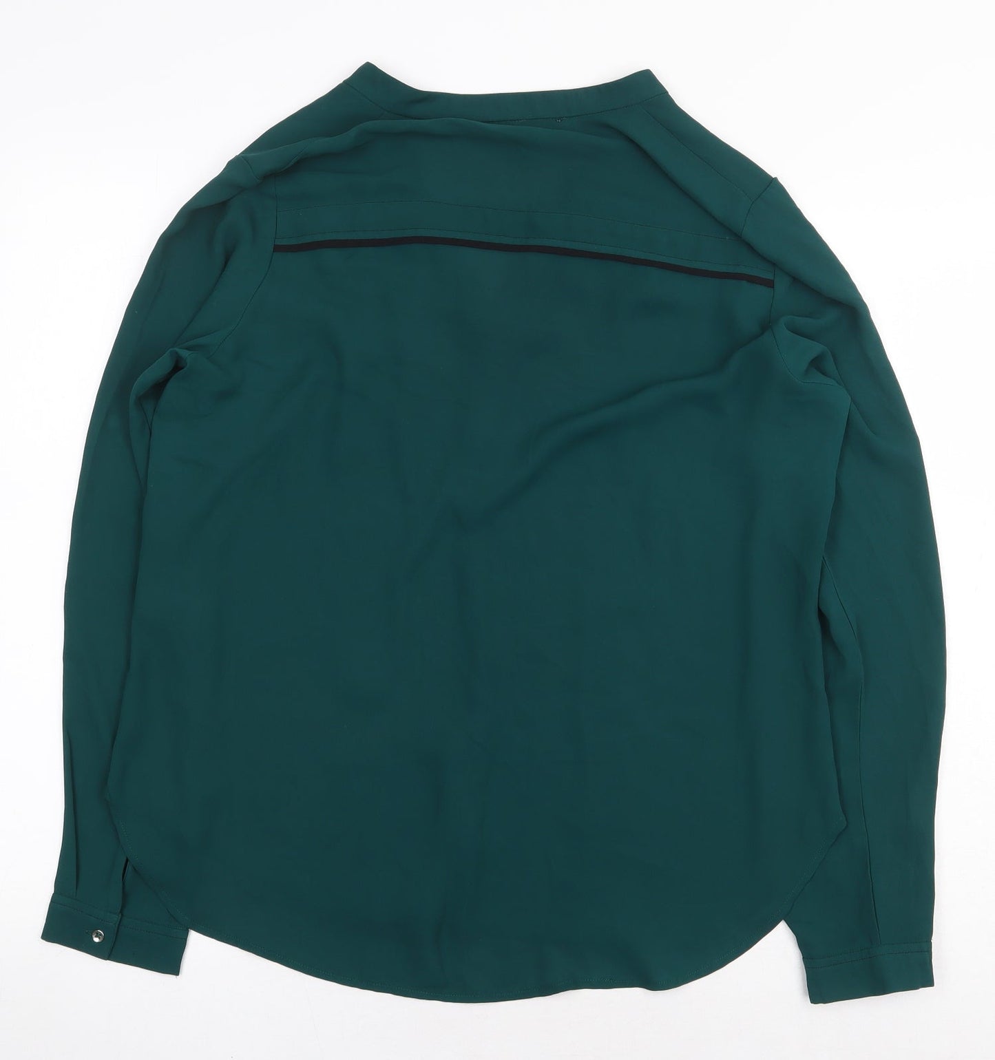 Womens UK Size 10 Jones New York Green Basic Blouse