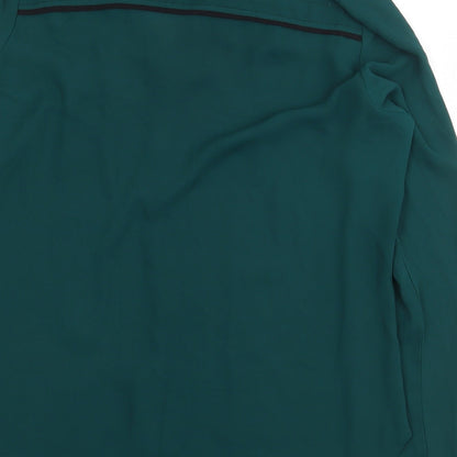 Womens UK Size 10 Jones New York Green Basic Blouse