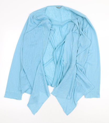 Womens UK Size L Marks and Spencer Blue Cardigan Jumper