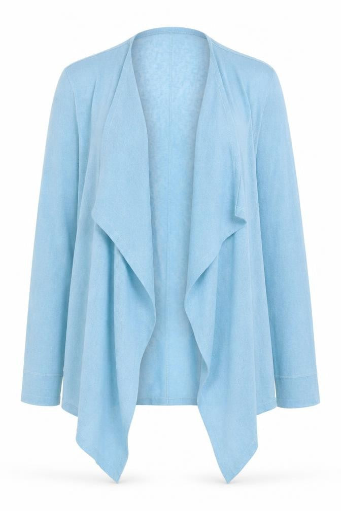 Womens UK Size L Marks and Spencer Blue Cardigan Jumper