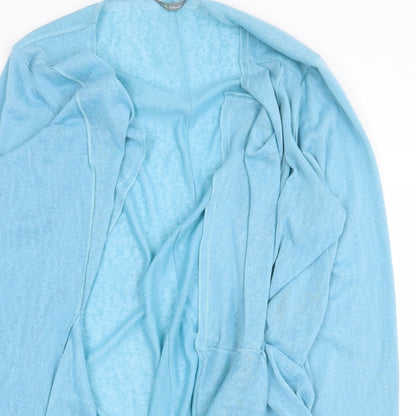 Womens UK Size L Marks and Spencer Blue Cardigan Jumper