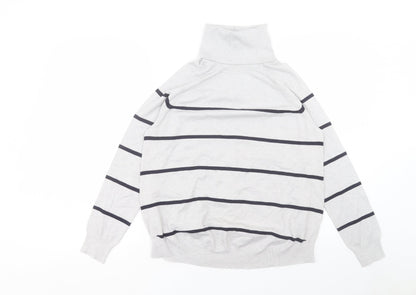 Womens UK Size 12 M&Co Grey Pullover Jumper