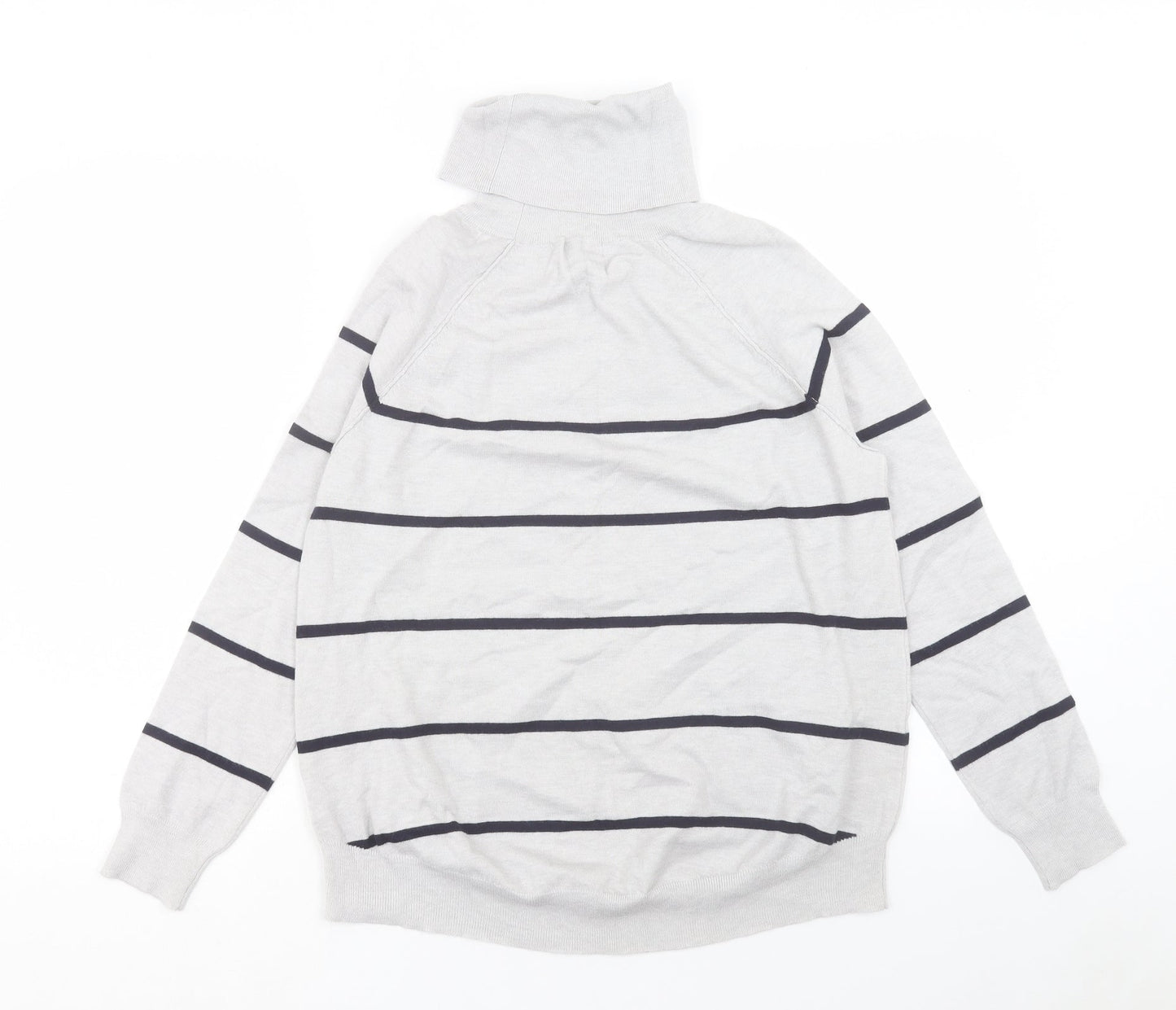 Womens UK Size 12 M&Co Grey Pullover Jumper