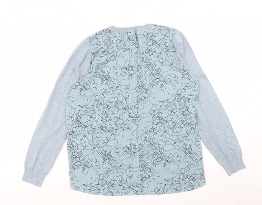 Womens UK Size 14 NEXT Blue Pullover Jumper