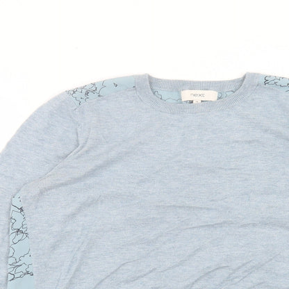 Womens UK Size 14 NEXT Blue Pullover Jumper