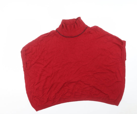 Womens UK Size M NEXT Red Pullover Jumper