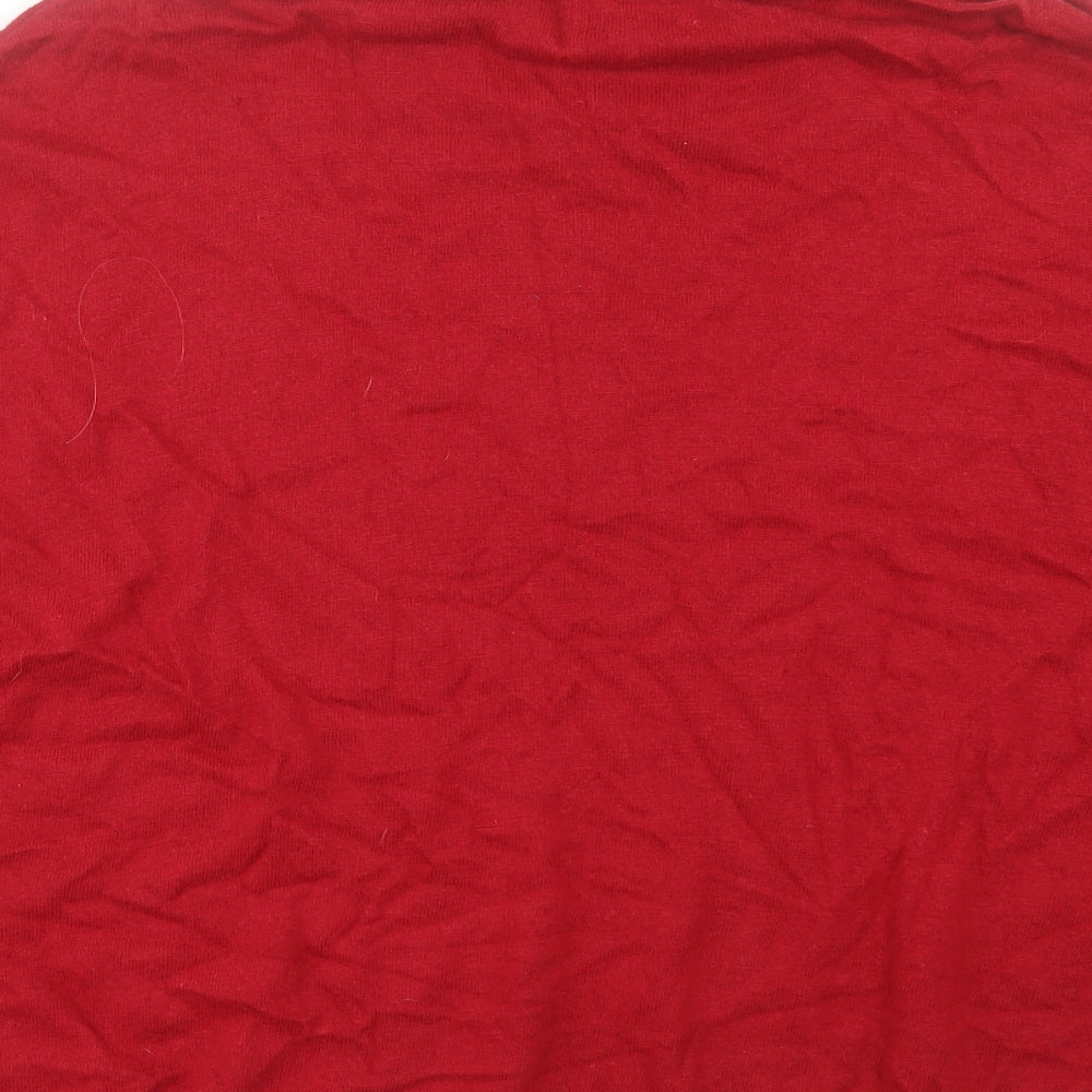 Womens UK Size M NEXT Red Pullover Jumper