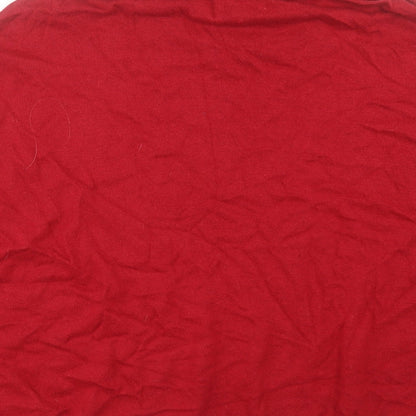 Womens UK Size M NEXT Red Pullover Jumper