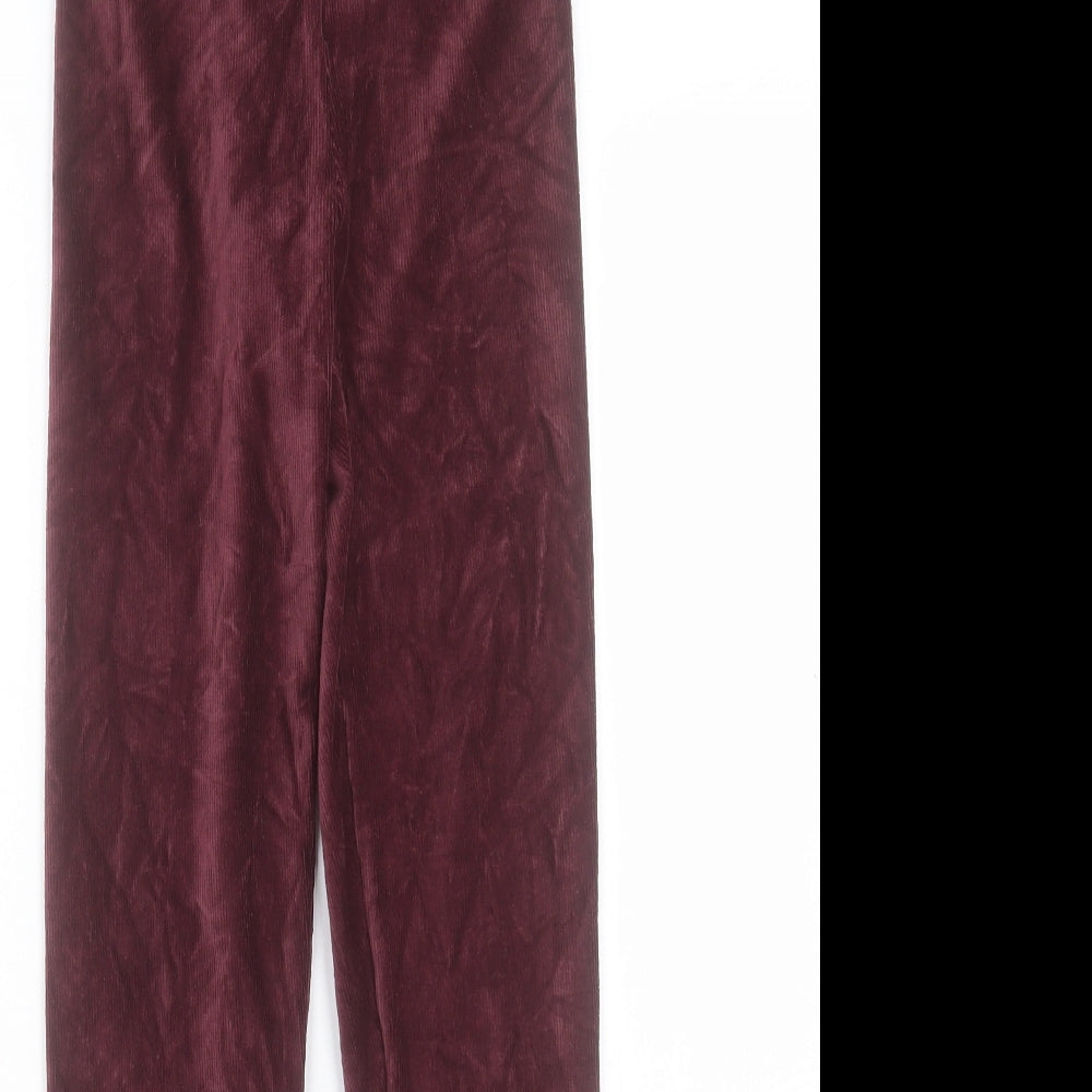 Womens UK Size 6 Marks and Spencer  Jogger Purple Leggings