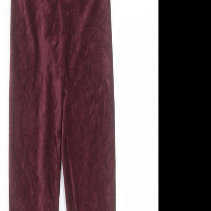 Womens UK Size 6 Marks and Spencer  Jogger Purple Leggings