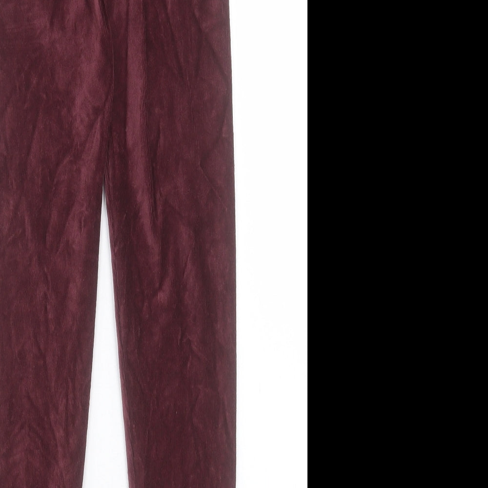 Womens UK Size 6 Marks and Spencer  Jogger Purple Leggings