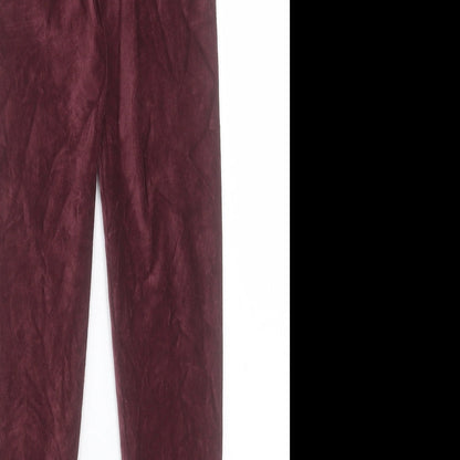 Womens UK Size 6 Marks and Spencer  Jogger Purple Leggings