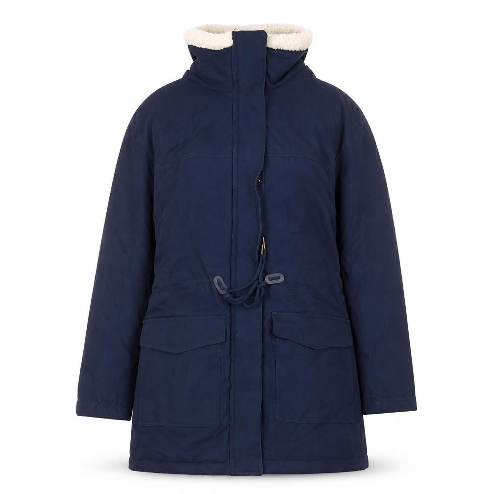 Womens UK Size 8 Per Una Blue Parka Coat