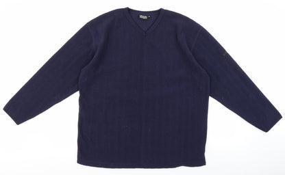 Nx sport Mens Blue Polyester Pullover Sweatshirt Size M