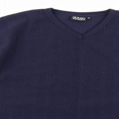 Nx sport Mens Blue Polyester Pullover Sweatshirt Size M