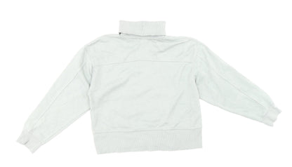Zara Womens Green Cotton Pullover Sweatshirt Size S Pullover