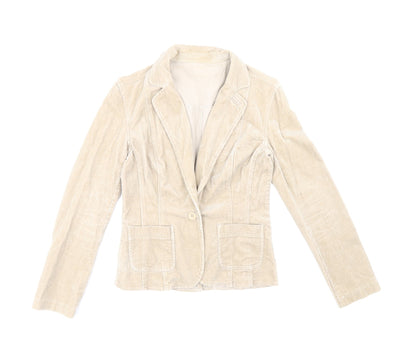 Womens UK Size 8 Dorothy Perkins Beige Jacket