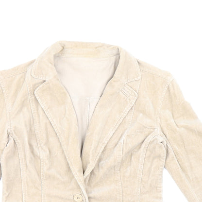 Womens UK Size 8 Dorothy Perkins Beige Jacket