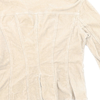 Womens UK Size 8 Dorothy Perkins Beige Jacket