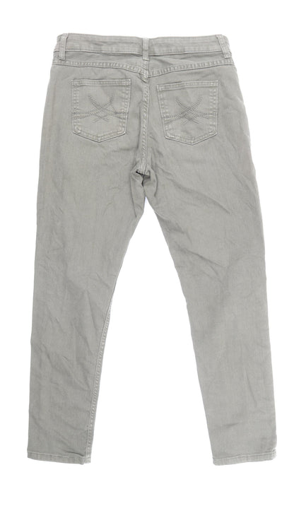 Womens UK Size 10 Marks & Spencer Regular Fit Skinny Grey Jeans