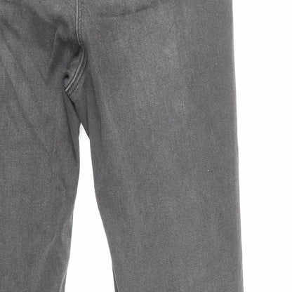 NEXT Girls Black Cotton Skinny Jeans Size 15 Years L28 in Regular Pullover