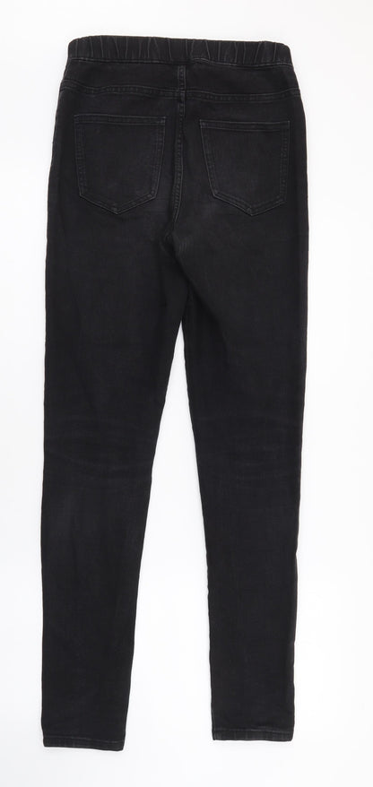 Womens UK Size 8 ESMARA Regular Fit Skinny Black Jeans