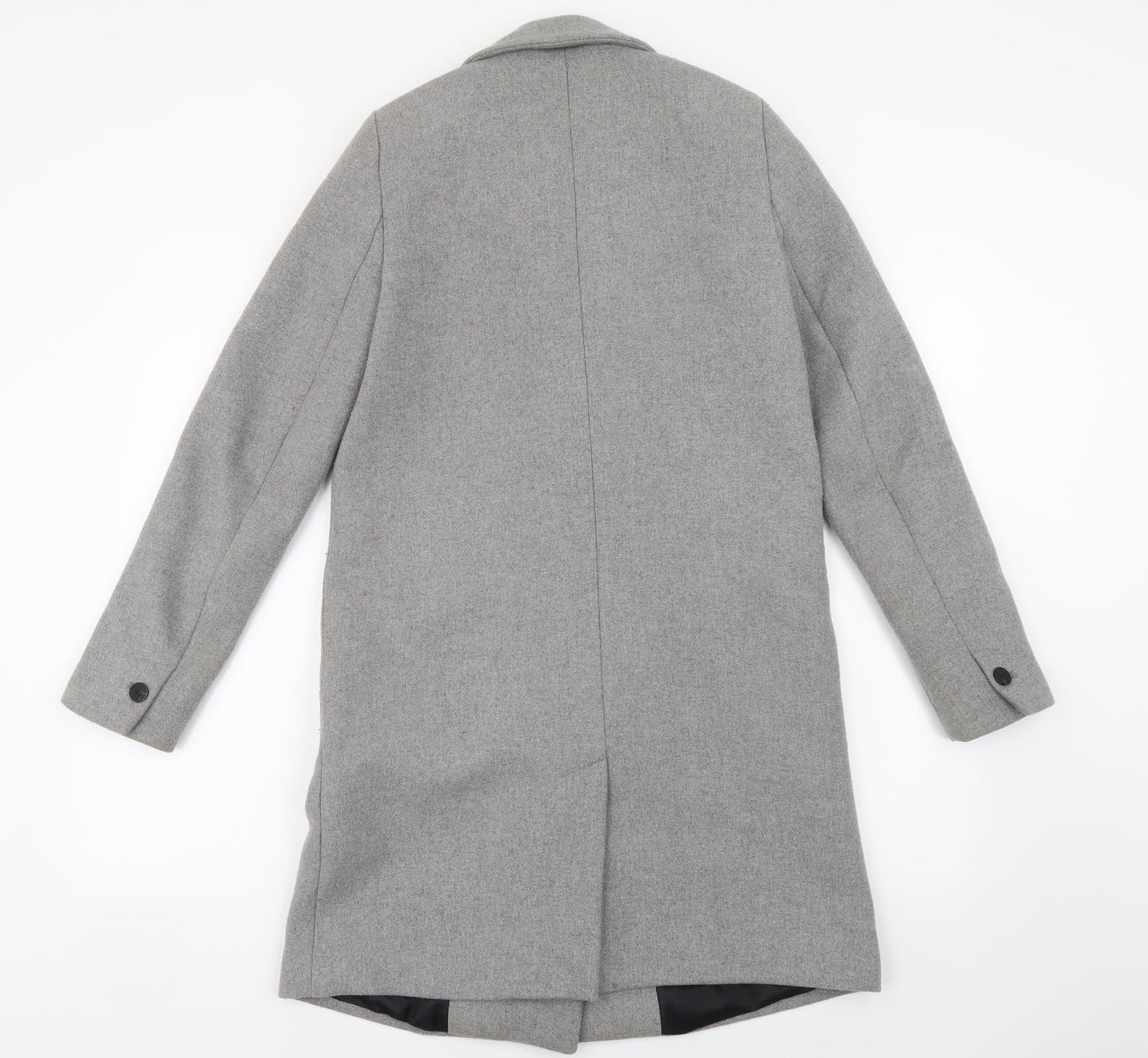 Womens UK Size XS Trf Grey Overcoat