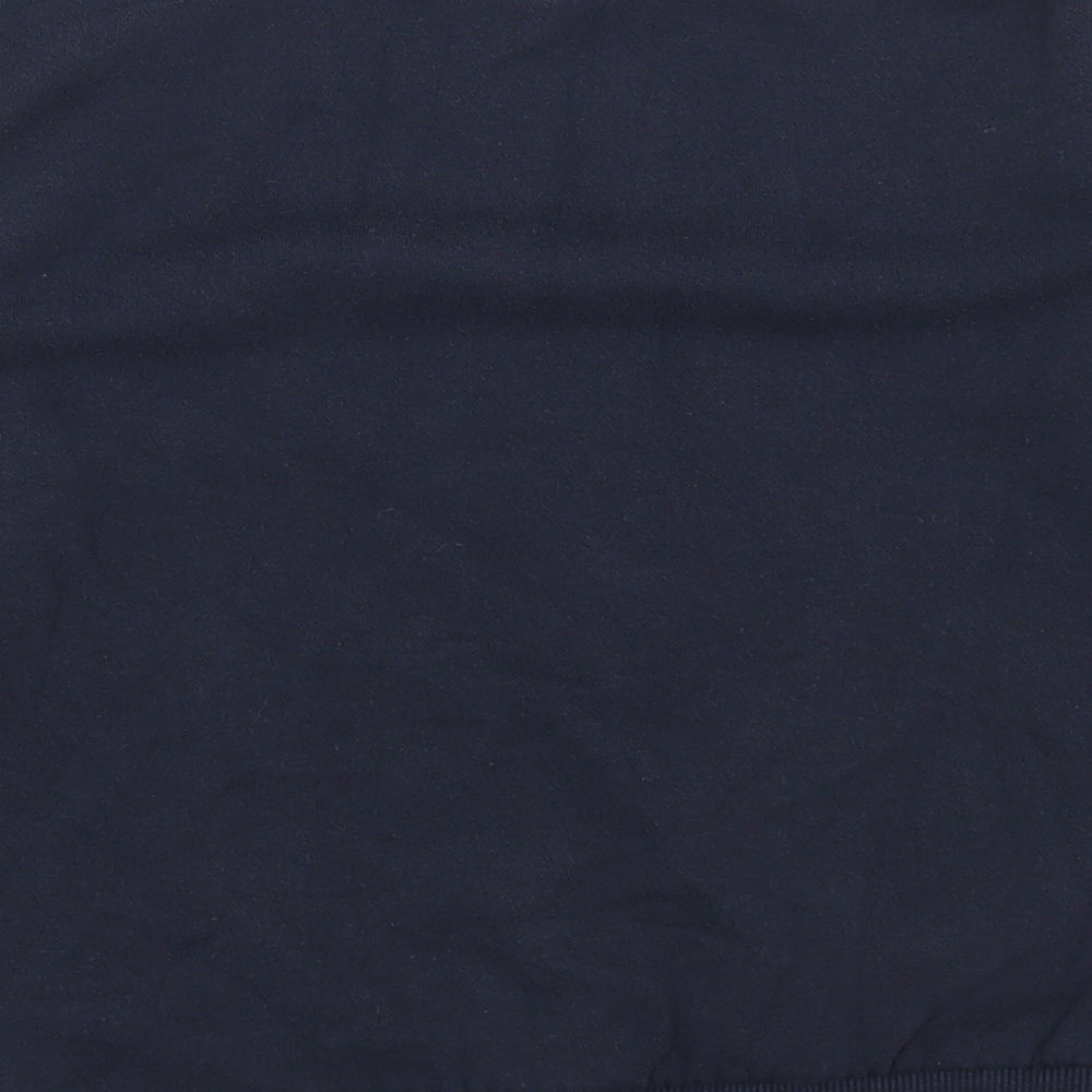 Marks and Spencer Boys Blue Cotton Pullover Sweatshirt Size 11-12 Years Pullover