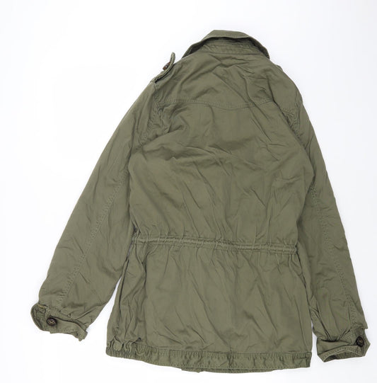 Womens UK Size 12 H&M Green Jacket