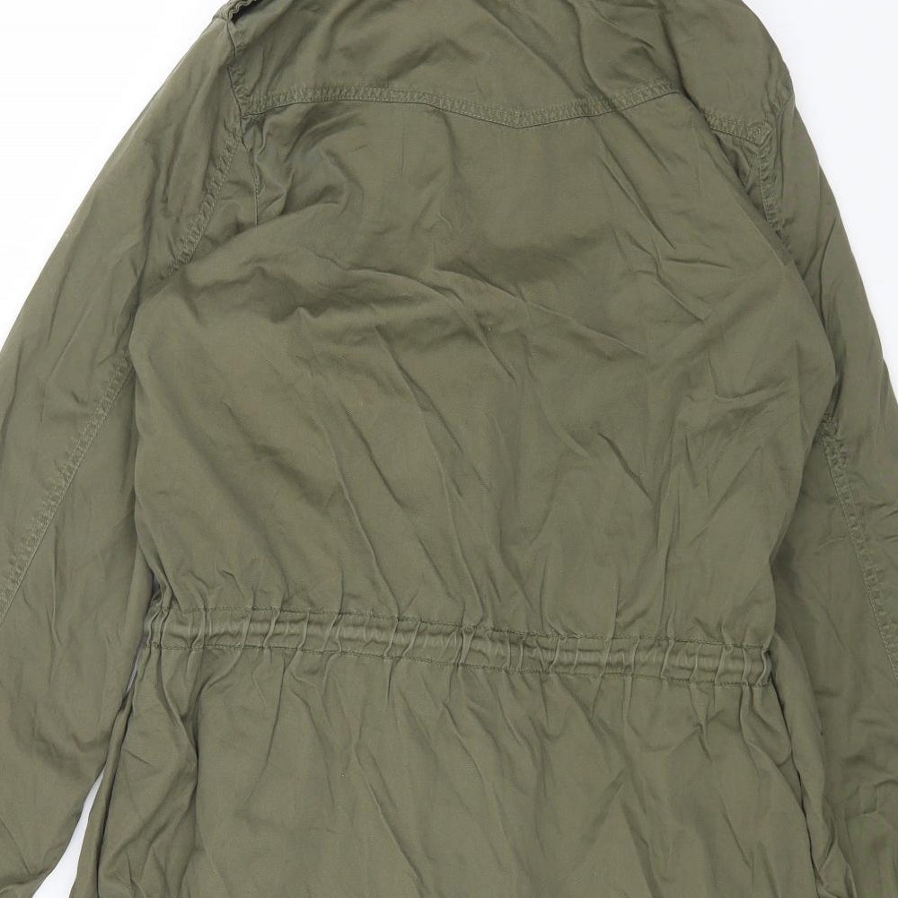 Womens UK Size 12 H&M Green Jacket