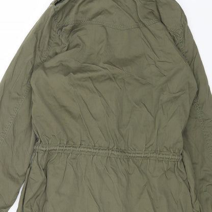 Womens UK Size 12 H&M Green Jacket