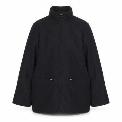 House of Fraser Womens Black Jacket Coat Size 12 Zip