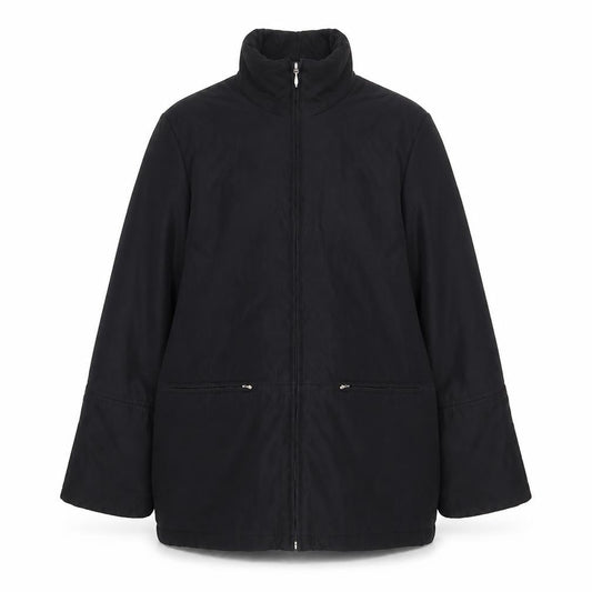 House of Fraser Womens Black Jacket Coat Size 12 Zip