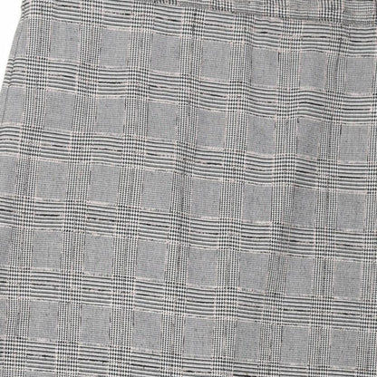 Classics Womens Multicoloured Plaid Polyester A-Line Skirt Size 34 in