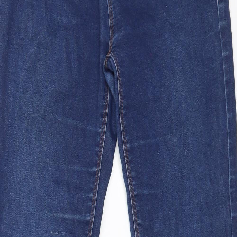 Womens UK Size 24 in Springfield Regular Fit Skinny Blue Jeans