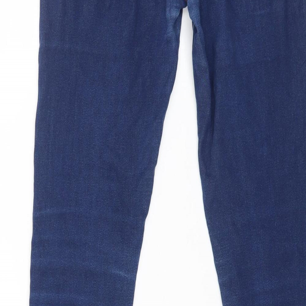 Womens UK Size 24 in Springfield Regular Fit Skinny Blue Jeans