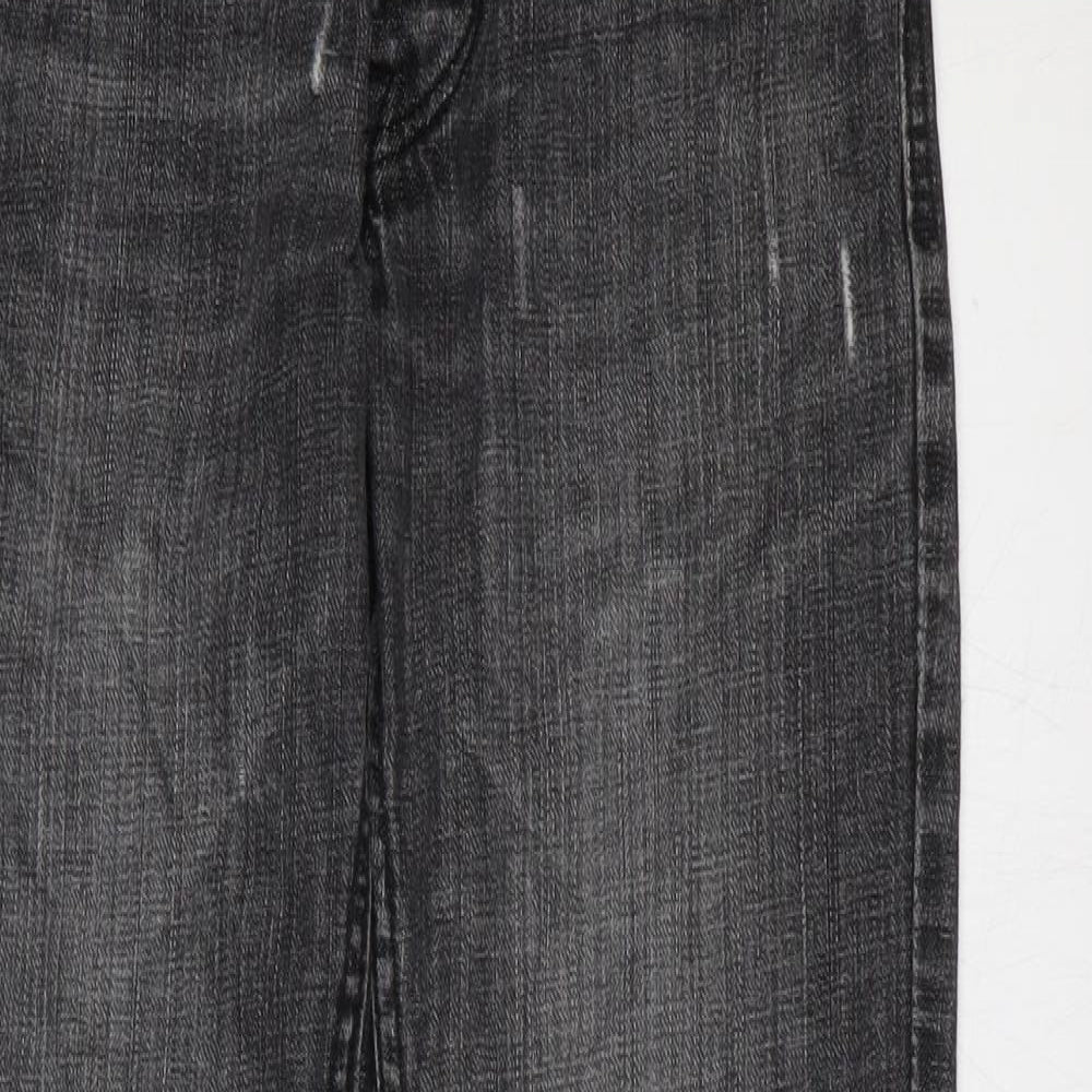 Womens UK Size 28 in Preworn Regular Fit Skinny Black Jeans