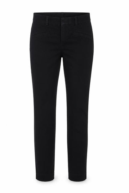 Womens UK Size 4 Gap Regular Fit Straight Black Jeans