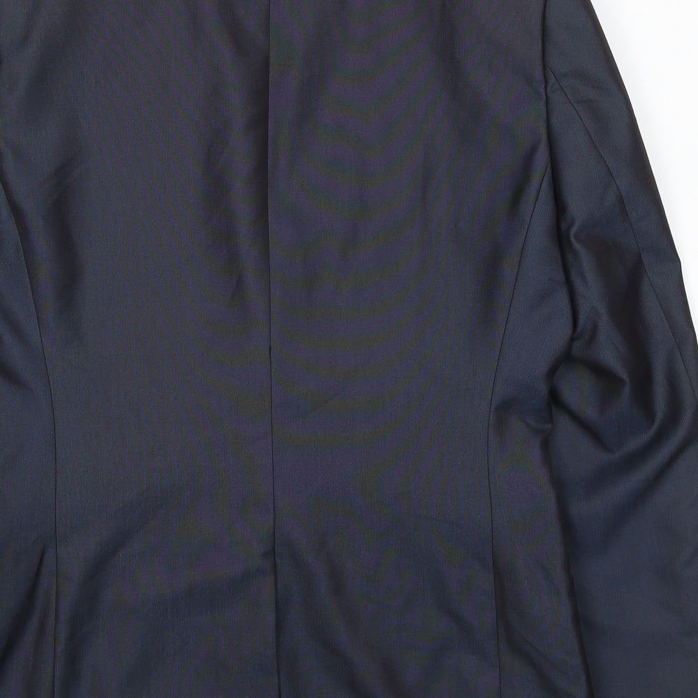 Mens UK Size 38 Ventuno 21 Regular Black Suit Jacket