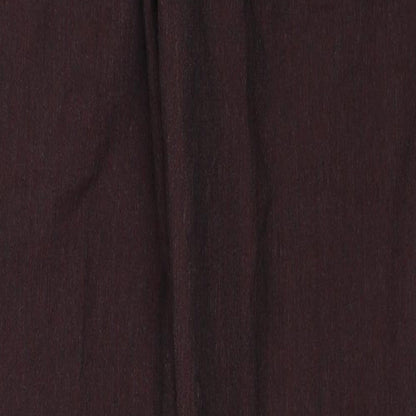 NEXT Mens Red Polyester Dress Pants Trousers Size 30 in L31 in Regular Zip