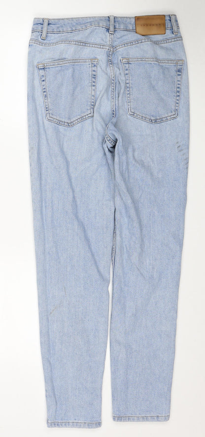 Mens UK Size 30 in Topshop Regular Fit Straight Blue Jeans
