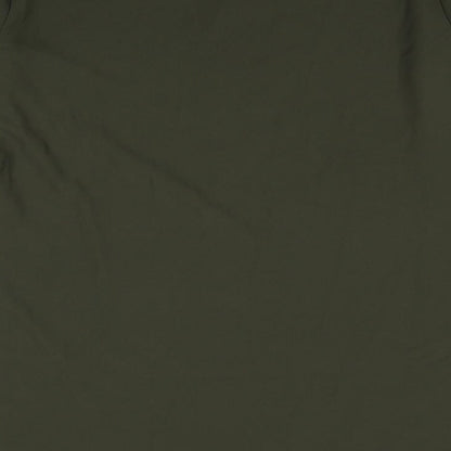 Jasminah Paris Womens Green Polyester Ball Gown Size S Round Neck Pullover
