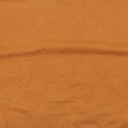 H&M Womens Orange Cotton Pullover Sweatshirt Size S Pullover